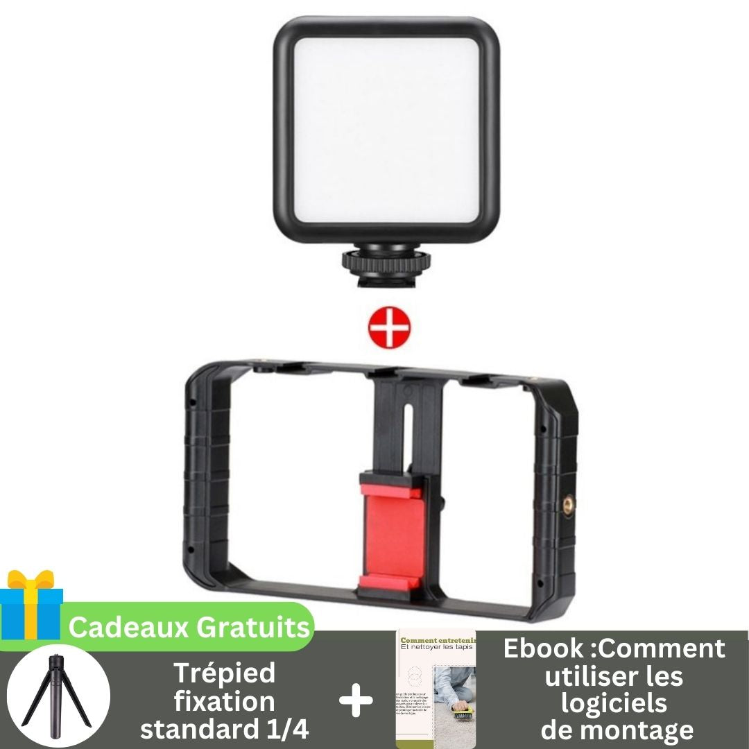 ArttCamPro™ stabilisateur multifonctions pour smartphone