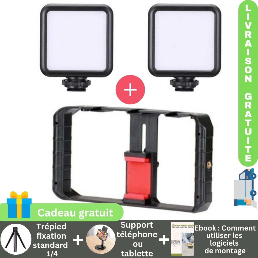 ArttCamPro™ stabilisateur multifonctions pour smartphone