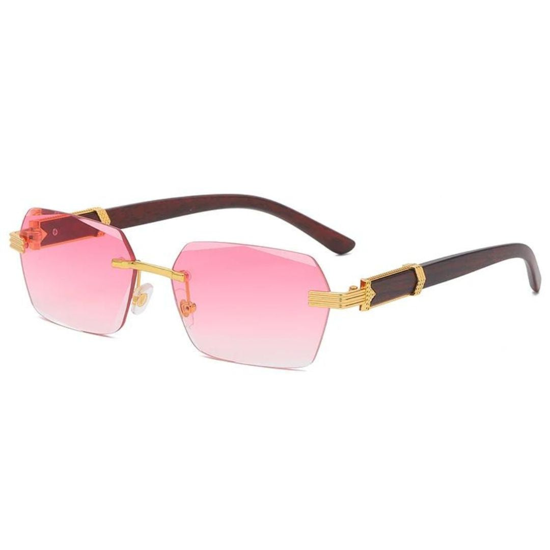 Lunettes de soleil sans cadre pour homme et femme