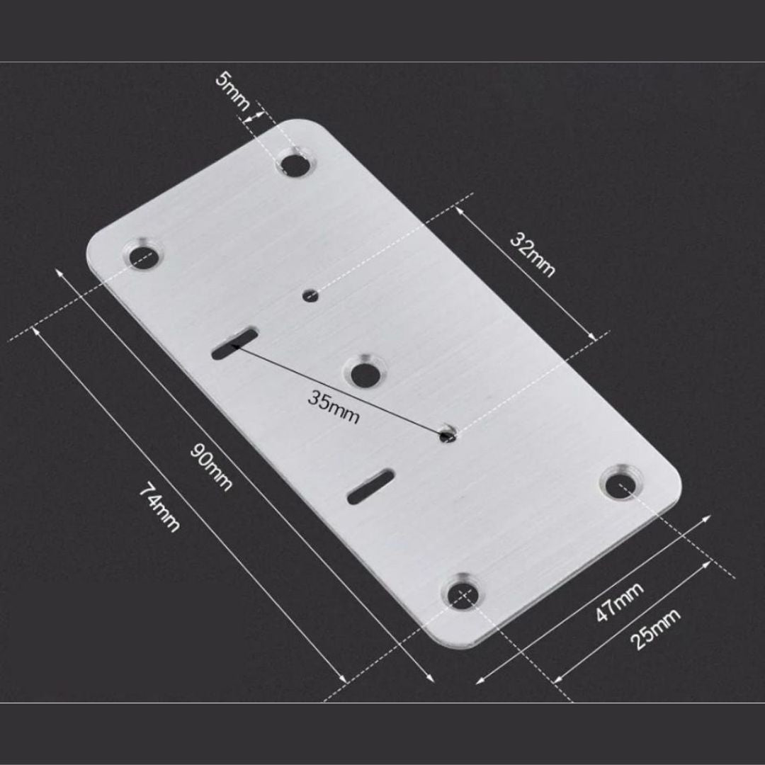 DoorFix™ Plaques de réparation pour charnières de meubles