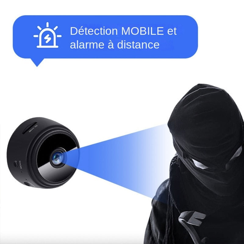 MiniScope™ caméra de surveillance WiFi HD 1080p vision nocturne