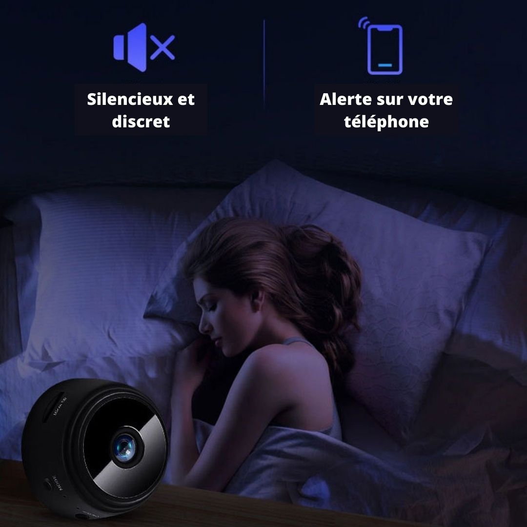 MiniScope™ caméra de surveillance WiFi HD 1080p vision nocturne